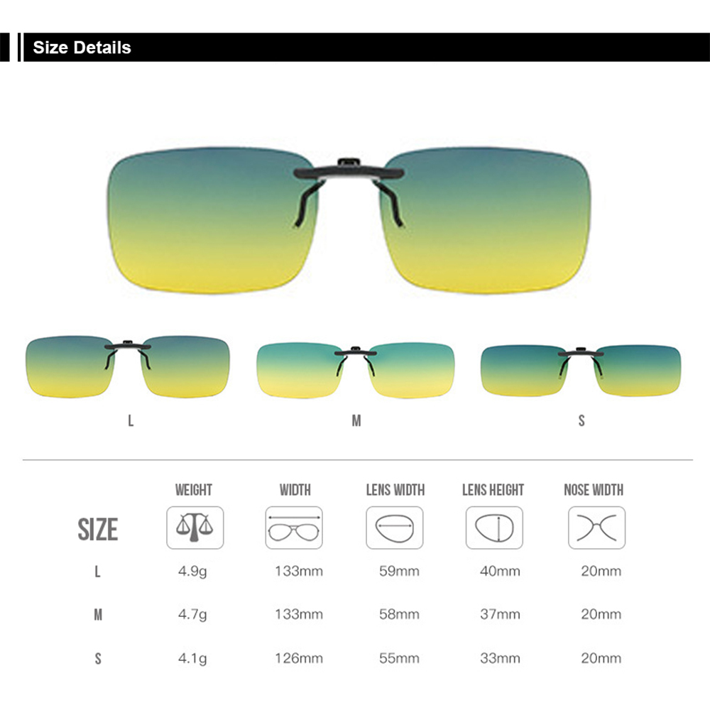 Clip on Glasses Polarized Prescription Sunglasses for Ladies Driving Photochromic Polarizing Fishing Cycling Hiking Sun Glasses