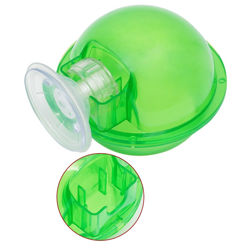 3 pces alimentador para animais de estimação répteis duráveis ventosa alimentador tigela para lagarto camaleão recipiente répteis anfíbios água alimentador de alimentos