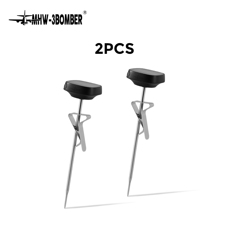 Termómetro Digital de lectura instantánea de MHW-3BOMBER, Espumador de café y leche, jarra, accesorios profesionales para Barista, herramientas de viaje y Camping: Gris claro