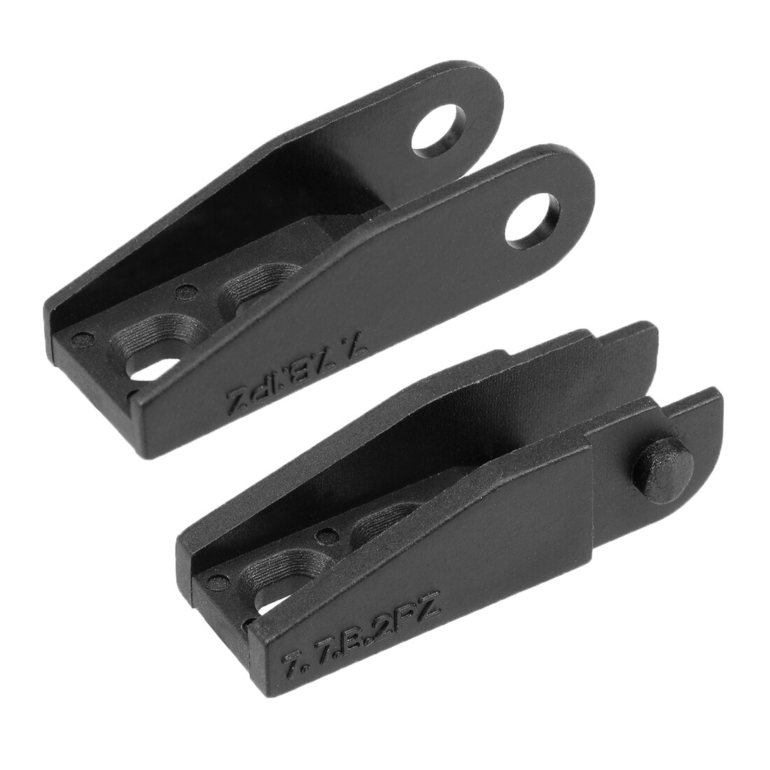Connecteur d'extrémité de chaîne de traînée uxcell pour les Joints de chaîne de traînée de chaîne de transporteur de câble de 7x7mm 4 ensembles