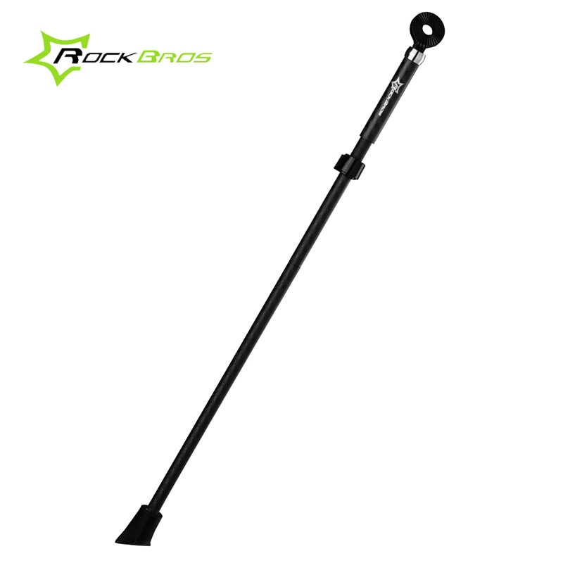 Rockbros Ultralight Quick Release Bicycle Kickstand Stainless Steel/Carbon Fiber Styles Bike Side Stand Bicycle Accessories