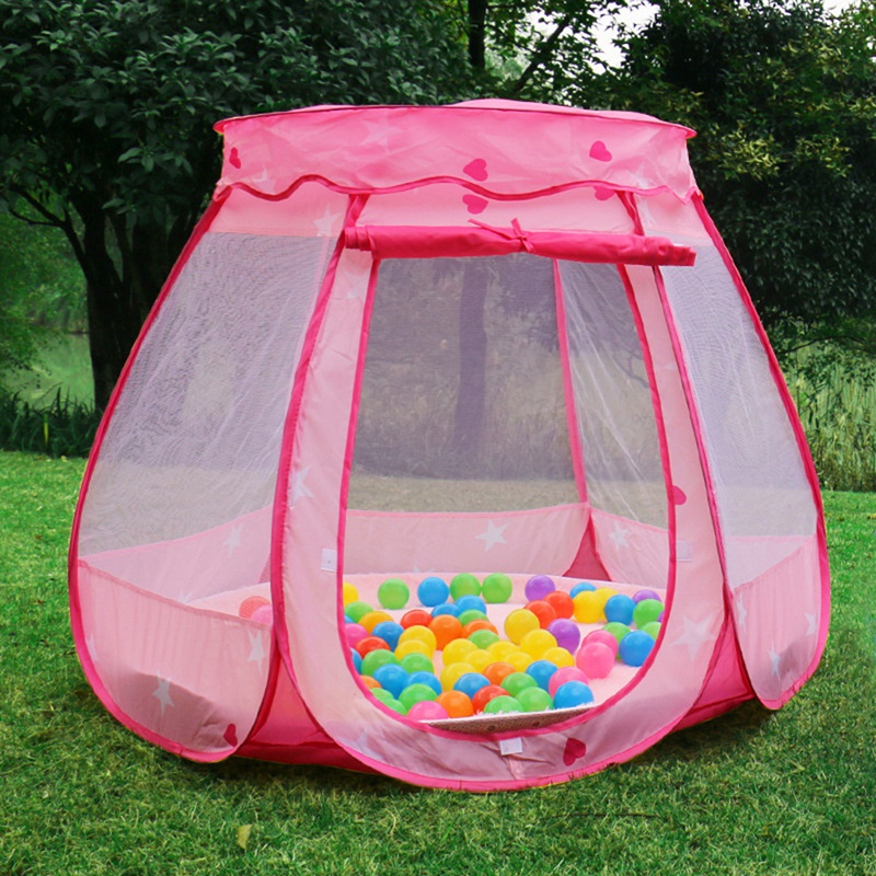 Baby Tent Wigwam Huis Kinderen Castle Indoor Outdoor Adventure Draagbare Zwembad Teepee Voor Kids Oceaan Bal