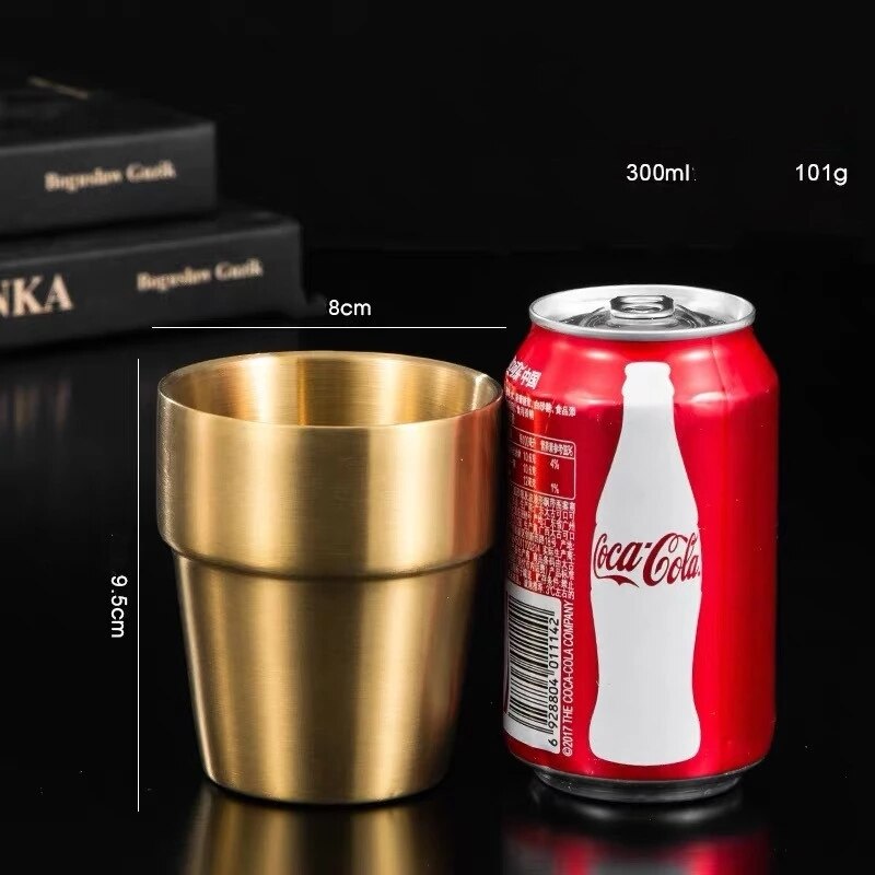 Taza irrompible e irrompible para beber cerveza, café, té, aislamiento Anti escaldado, taza de agua de acero inoxidable, tazas para niños