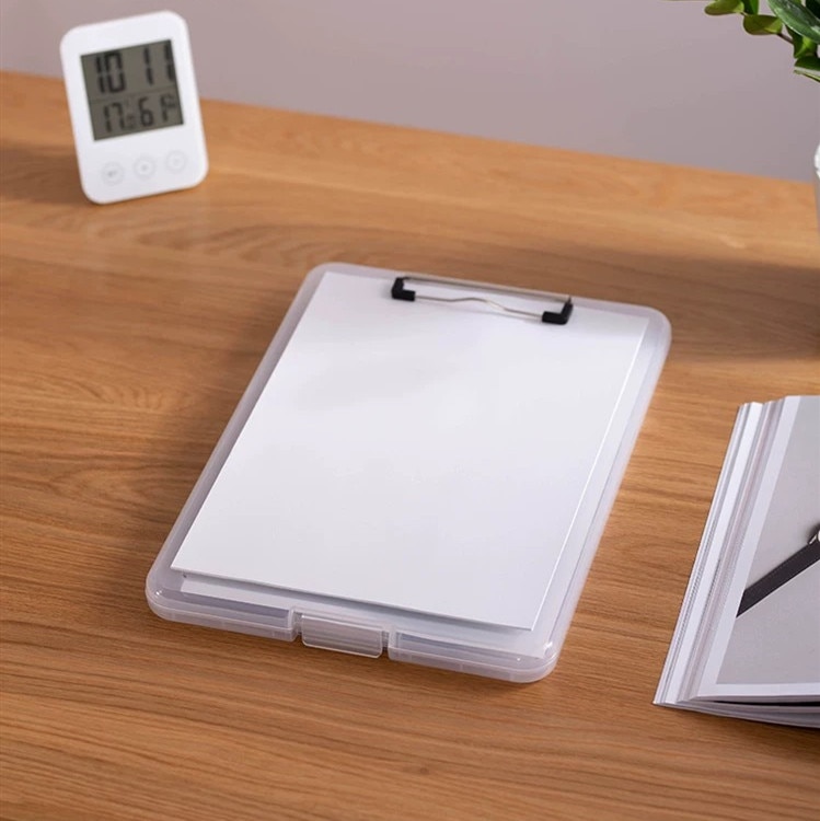 Sharkbang wielofunkcyjny A4 Wordpad teczka tablica robić pisania klip z otwór na długopis organizer na biurko schowek papiernicze