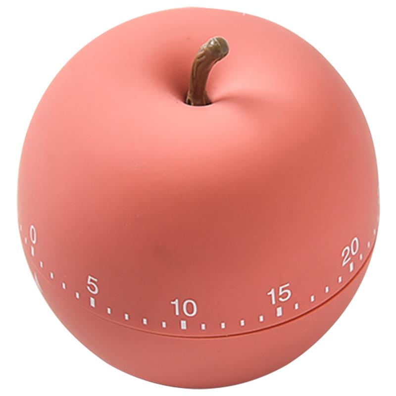 Cartoon Fruits Timer Rotation Time Manager Learning Timing Alarm Clock Mechanical Reminder Pear: 2