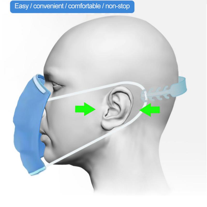 Corde d'extension de masque avec la lanière réglable de masque de Blukle empêchent l'oreille-tirant la corde de support de repos commode accrochent sur la ficelle de cou de cou