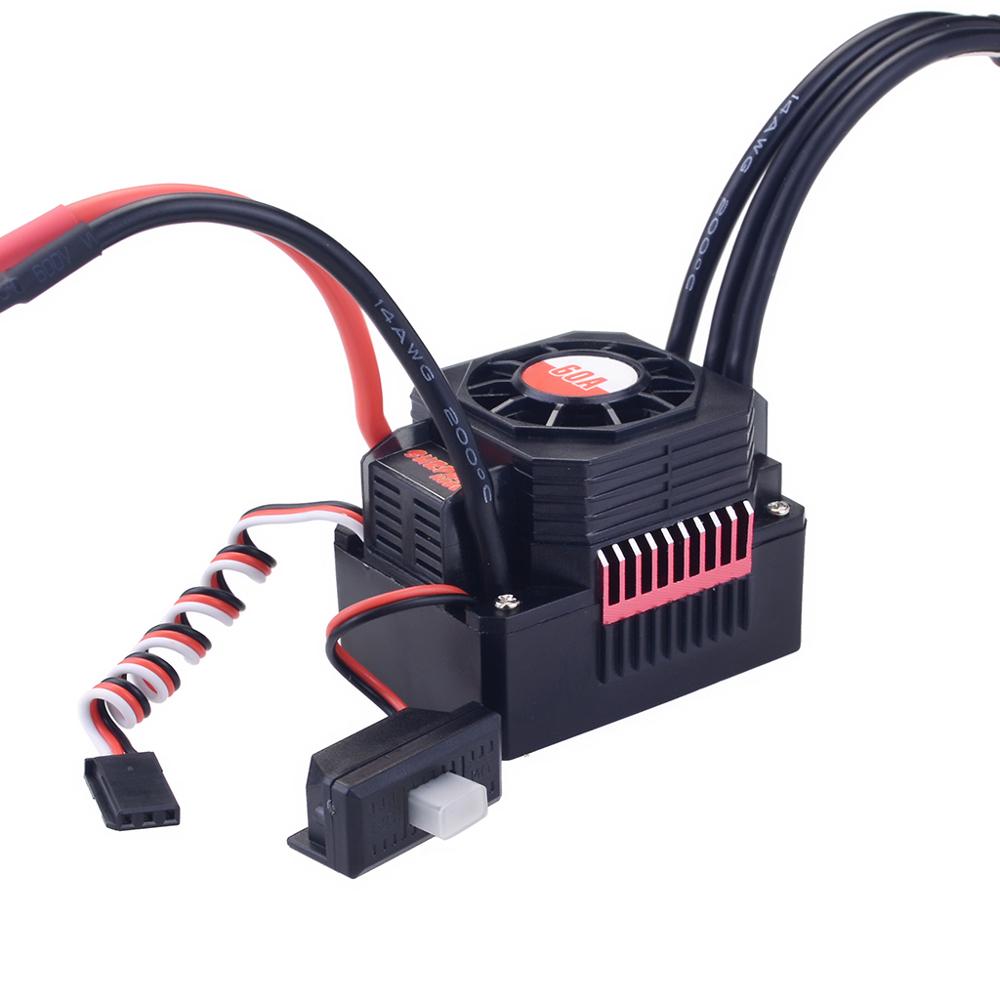 150A 120A Waterproof ESC KK Speed Controller 35A 45A 60A 80A for 1/8 1/10 1/12 RC Monster Redcat Volcano EPX Blackout XTE Buggy