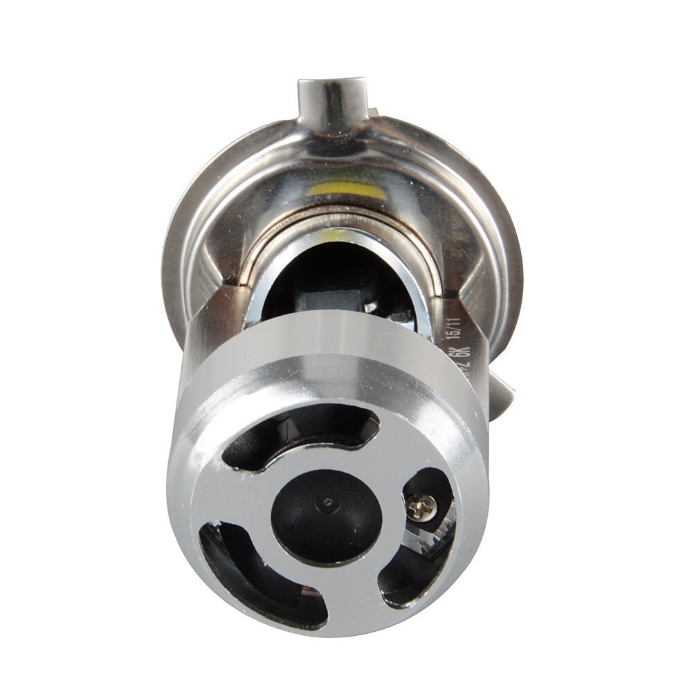 Super Heldere Motorfiets H4 HS1 Koplamp Hi/Lo Dual Moto Led Lampen Koplamp 2000LM 20W Wit