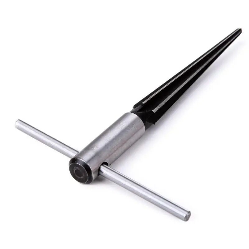 5mm-16mm Bridge Pin Hole Hand Held Reamer T Handle Taper 6 Flutes Reaming Tool