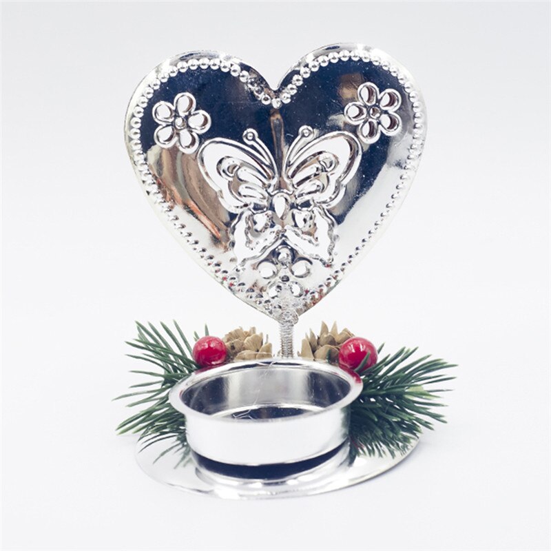 Decoración navideña, candelabro, mesa de comedor, decoración DIY, decoración de , decoración navideña: Silver love