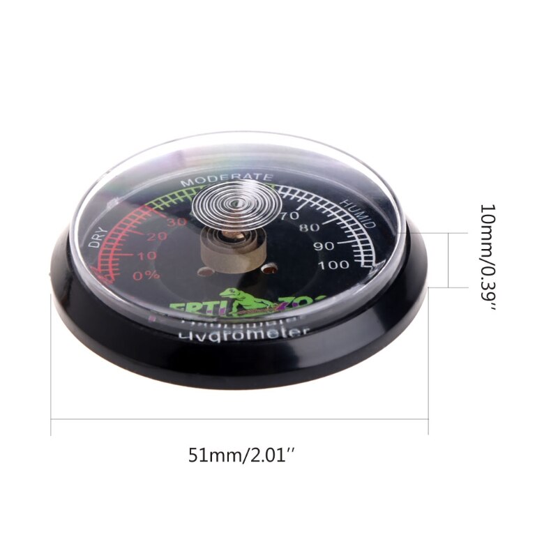 gad żółw Terrarium Vivarium miernik wilgotności higrometr miernik chowing skrzynka