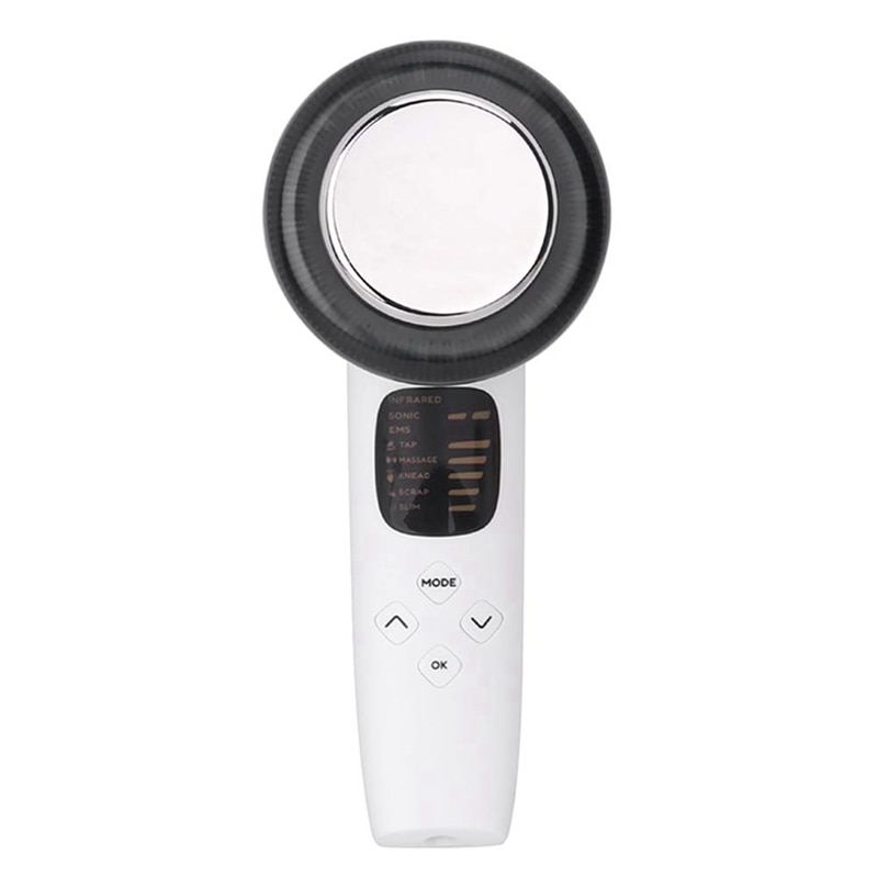 3-In-1 Afslanken Instrument Sonic Massage Anti-Vet Ems Micro-Elektrische Multifunctionele Facial en Body Beauty Massage Machine Eu Pl