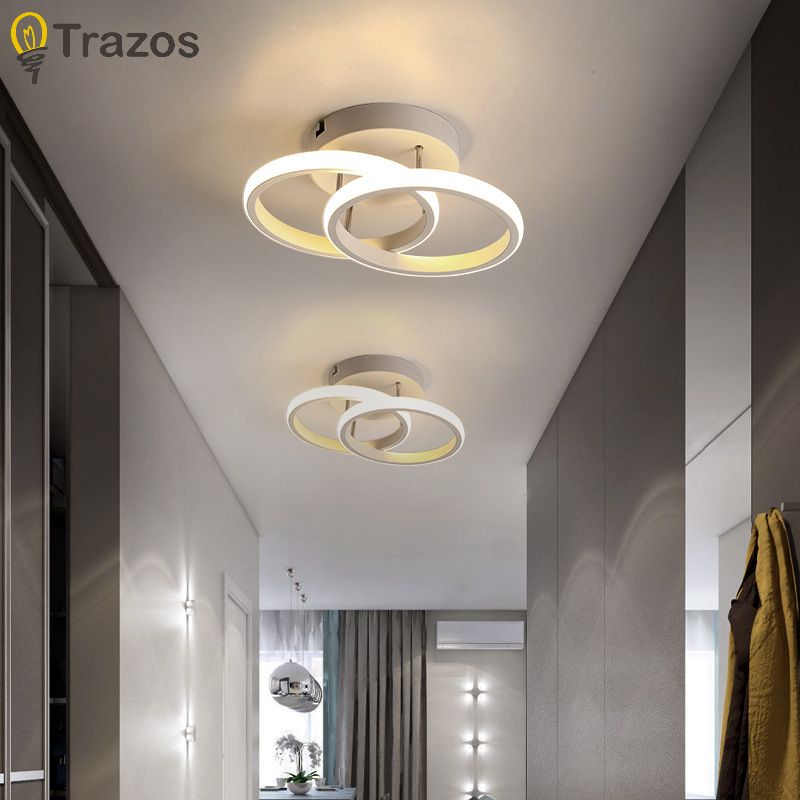Moderne Einfache Korridor Korridor Beleuchtung nordisch Eingang Balkon Licht Kreative Eingang Garderobe LED Kleine Decke Licht