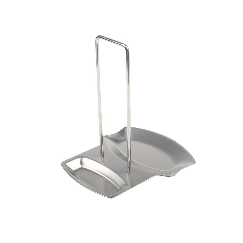 Stainless Steel Pan Pot Cover Lid Rack Stand Spoon Holder Stove Organizer Home Storage Soup Spoon Rests Kitchen Tools