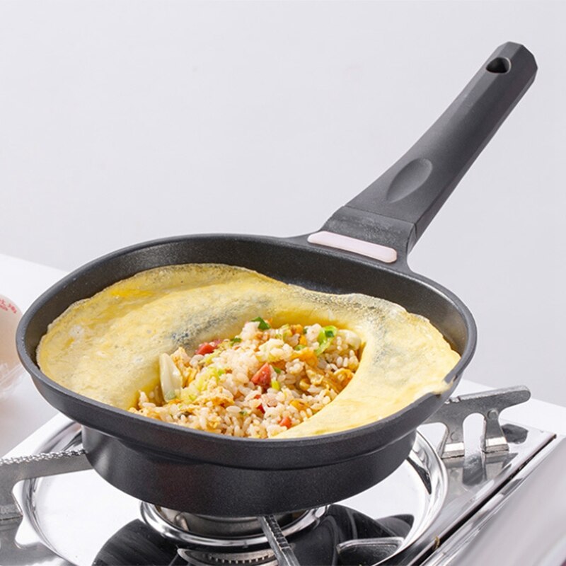 Japanese Style Omurice Pan Non-Stick Frying Pan Omelette Pan Breakfast Pan Omurice Mold Cookware Kitchen Supplies