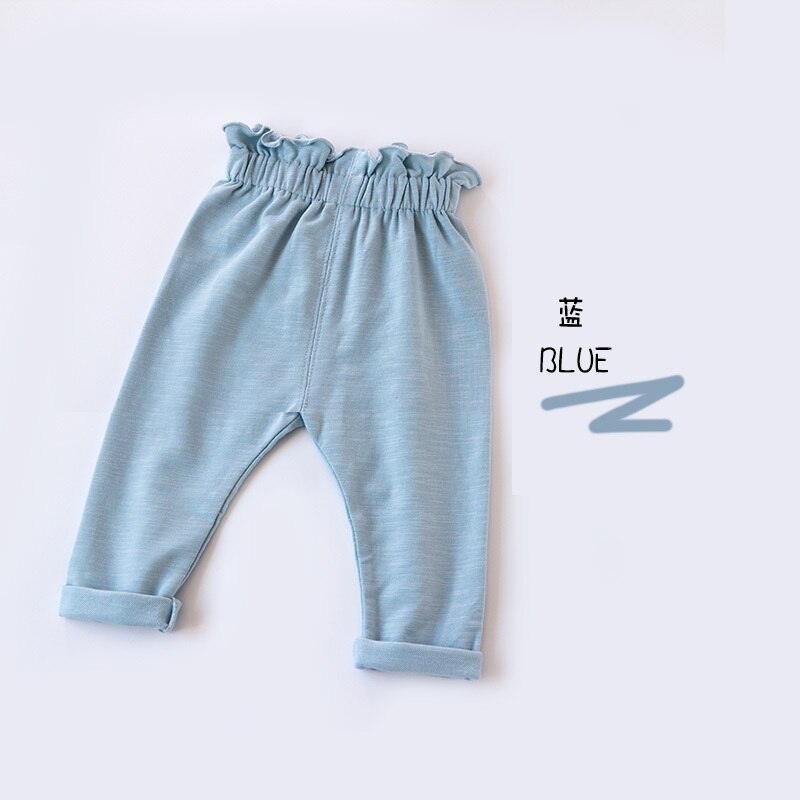 BABYCHANTAL Baby Broek Lente Baby Meisje Kleding Pasgeboren Broek Zomer Baby Boy Kleding Baby Baby Broek Kids Kleding: blue / 18m