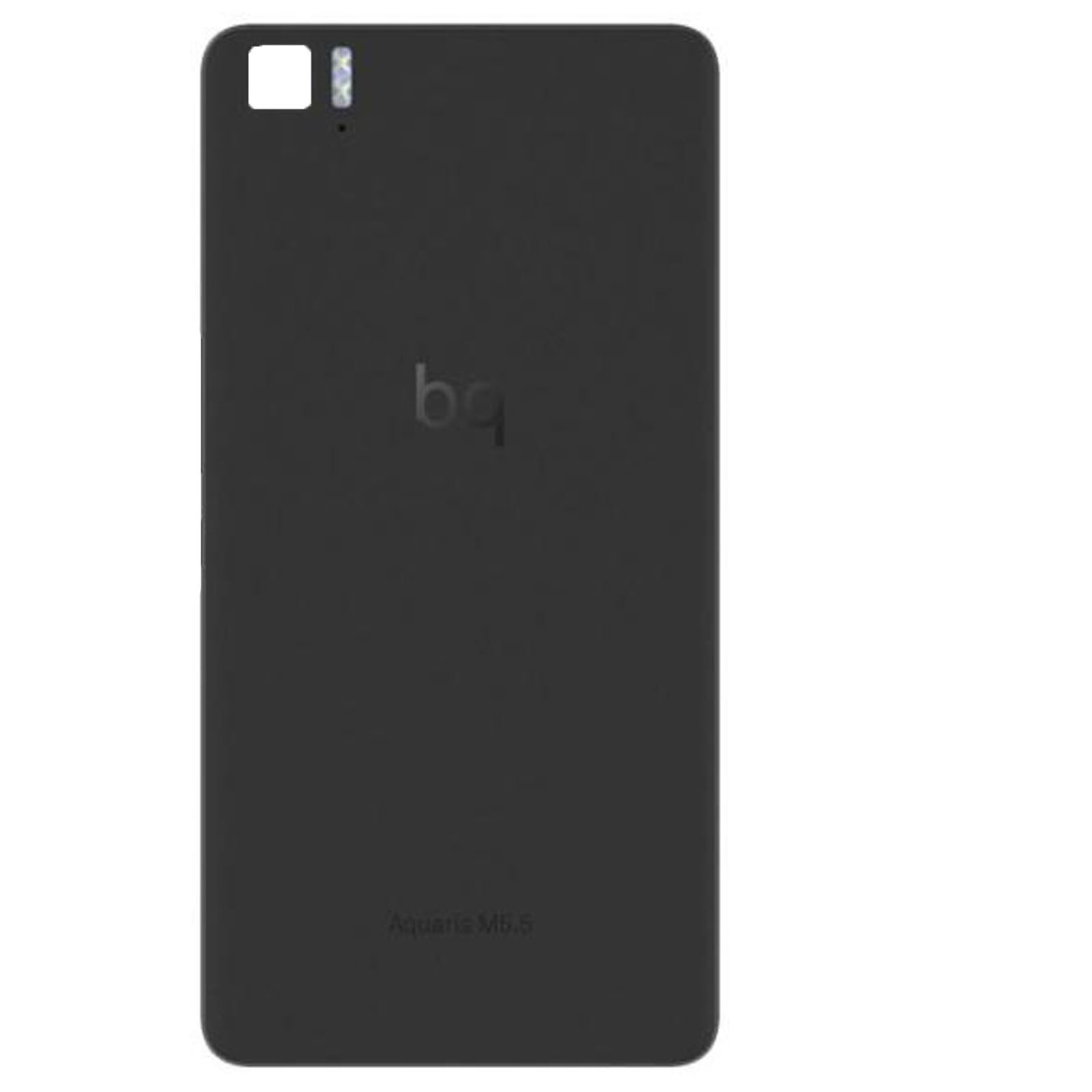 BQ Aquaris M 5,5 schwarz zurück abdeckung Original verwendet