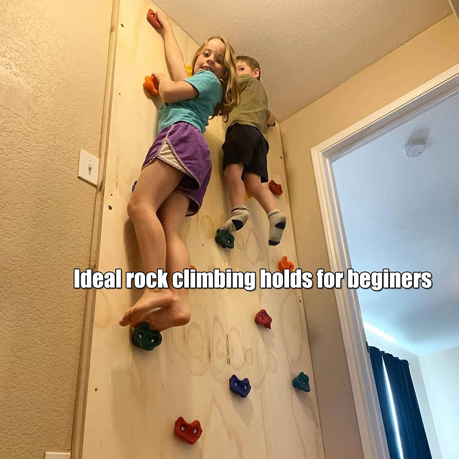 Sets Van 10 Multi-Gekleurde Kids & Volwassenen Rotsklimmen Houdt Klimmen Rotsen Voor Outdoor Indoor Speeltuin Diy Klimmen muur