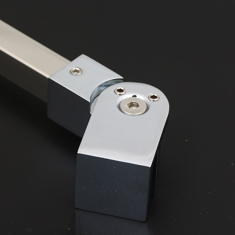 Stainless steel Shower Glass door fixed rod/clip,Bathroom glass support bar,length 30/60/70cm(LG002)