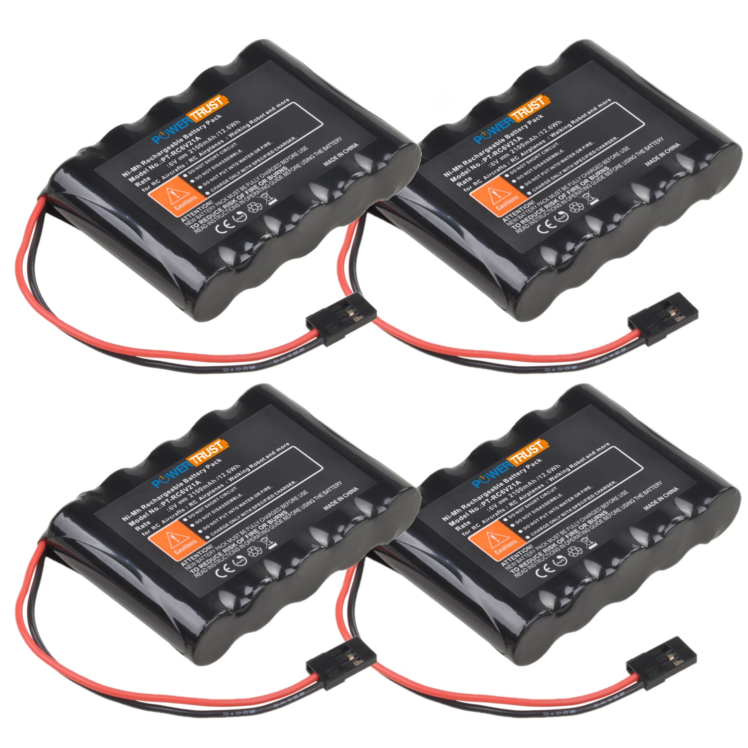 6v baterii cu conector hitec pentru aeronave rc, mașină cu telecomandă, baterie reîncărcabilă pentru robot ambulant