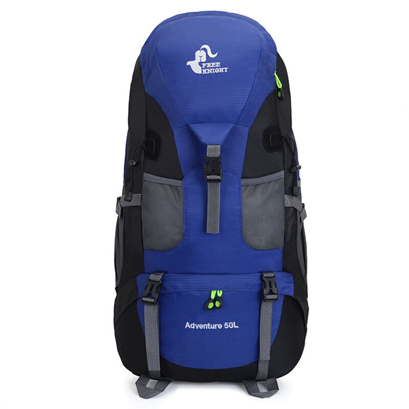 Waterdichte Bergbeklimmen Rugzak, 50-Liter Outdoor Sporttas, Reizen, Kamperen, Wandelen, dames En Mannen Rugzakken