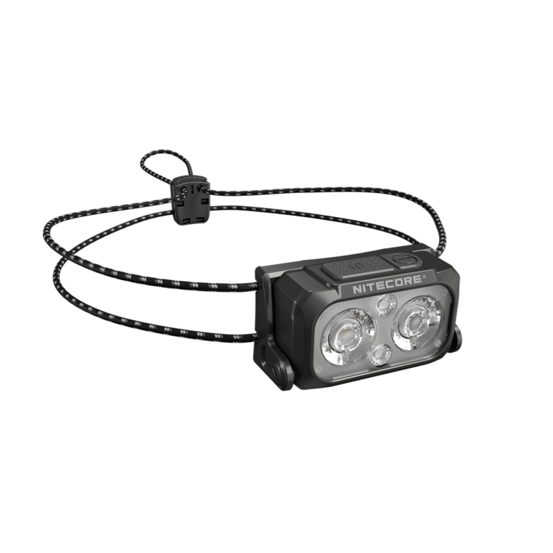 Nitecore  nu25 mct dobbeltstrålende usb-c genopladelig pandelampe 400 lumen indbygget -in 700 mah batteri spotlight + projektør