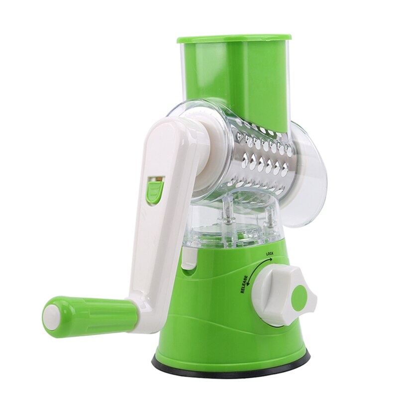 Multi-Function Rotary Grater Vegetable Shredded Potato Machine Grater Manual Cabbage Kitchen Knife Kitchen Tool