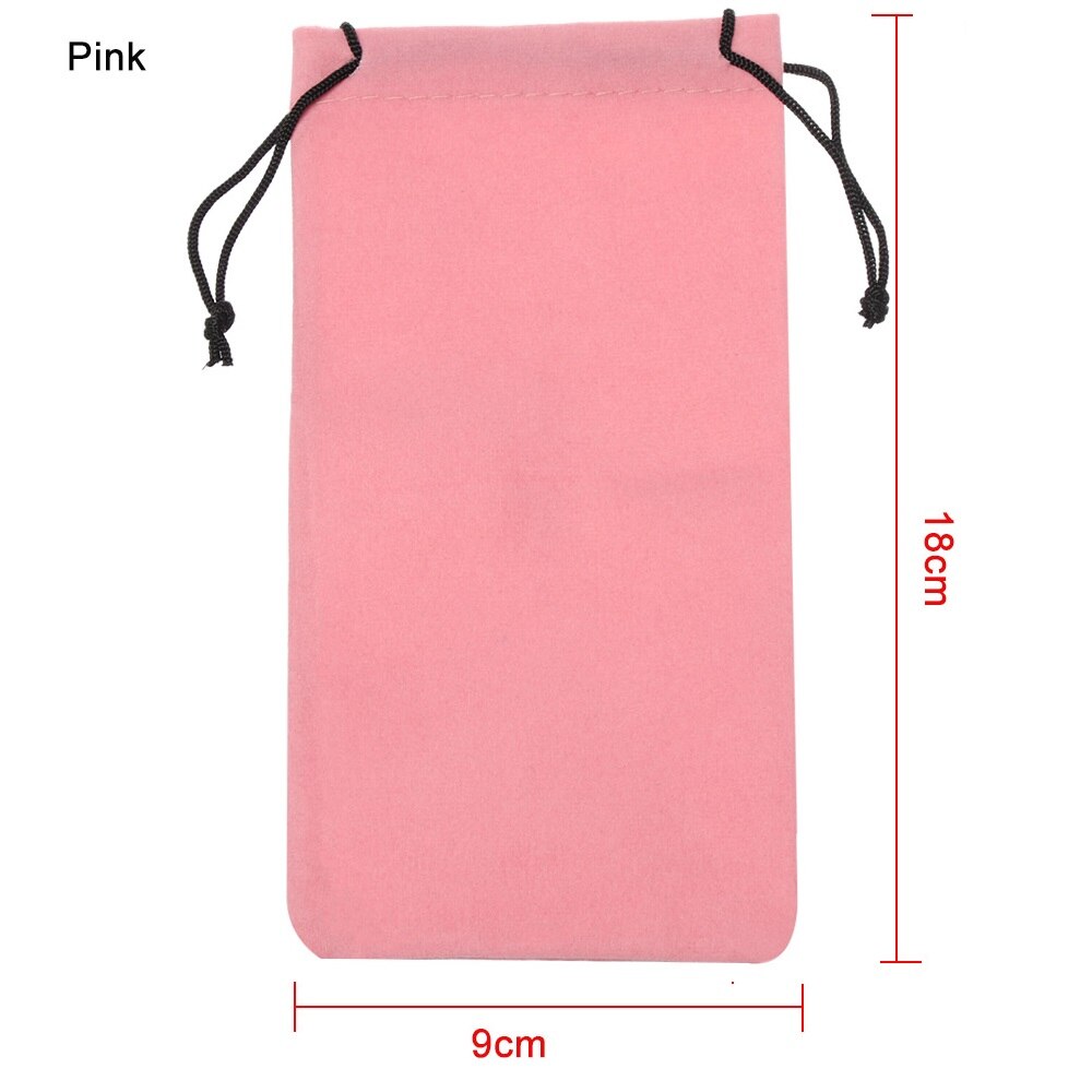 Children's Anti-blue Light Glasses Cute Ultra Light Frame Eyeglasses Kid Boy Girl Computer Online Class Glasses Eye Protection: pink glasses bag