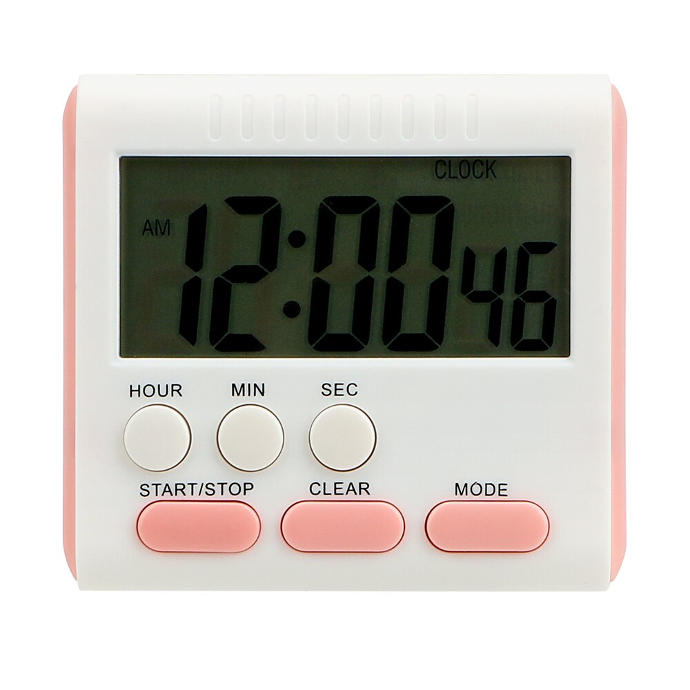 NICEYARD Cooking Timer Memory Function Kitchen Timer Count Up Down Alarm Clock 12 Hours Magnetic Large LCD Digital Timers