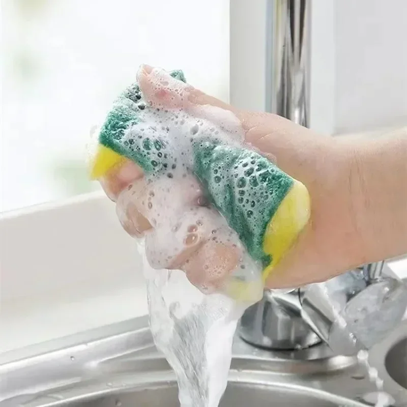 Zeer absorberende schoonmaaksponzen Afwassen Magic Clean Pot Roestvlek Sponsborstel Keukenvetreiniger Huishoudelijk gereedschap