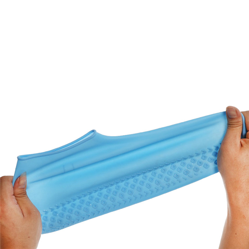 Shoe Cover Silicone Anti-Shoe Cover Water Unisex Shoe Cover Non-Slip and Durable Rain Shoes Cover (S/M/L)