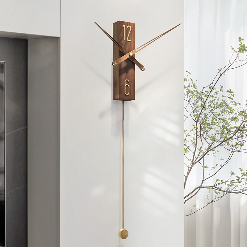 10sets/lot Quartz Pendulum Clock Movement асовой механизм with Wooden Hands Replacement Clock Mechanism Clockwork