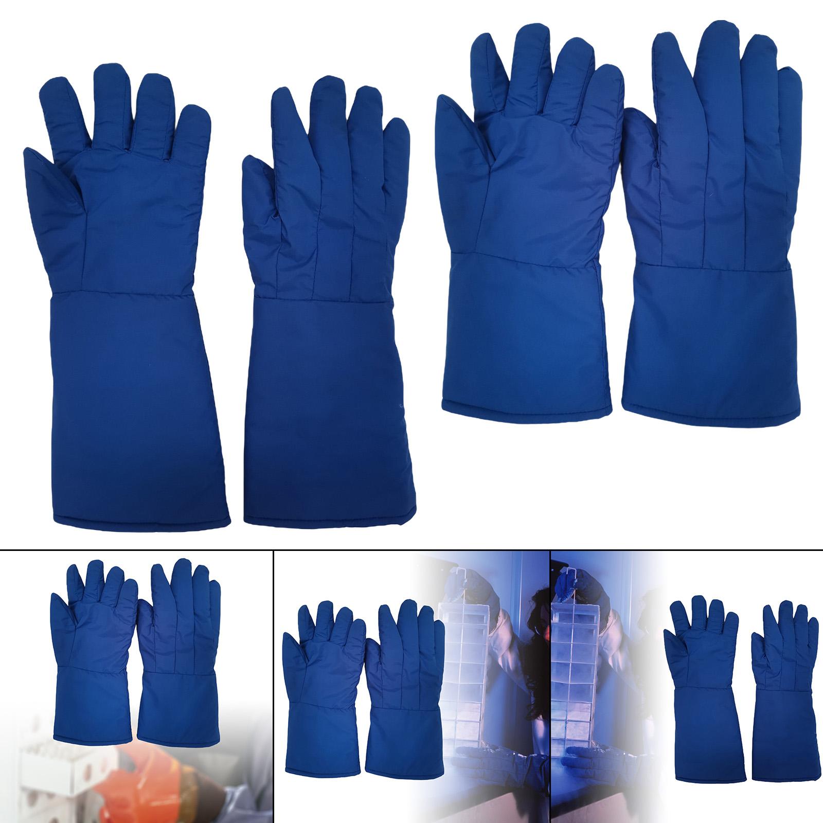 Cold Resistant Gloves Cold Resistance Cryogenic Gloves for Freezing Rooms Cold Storage