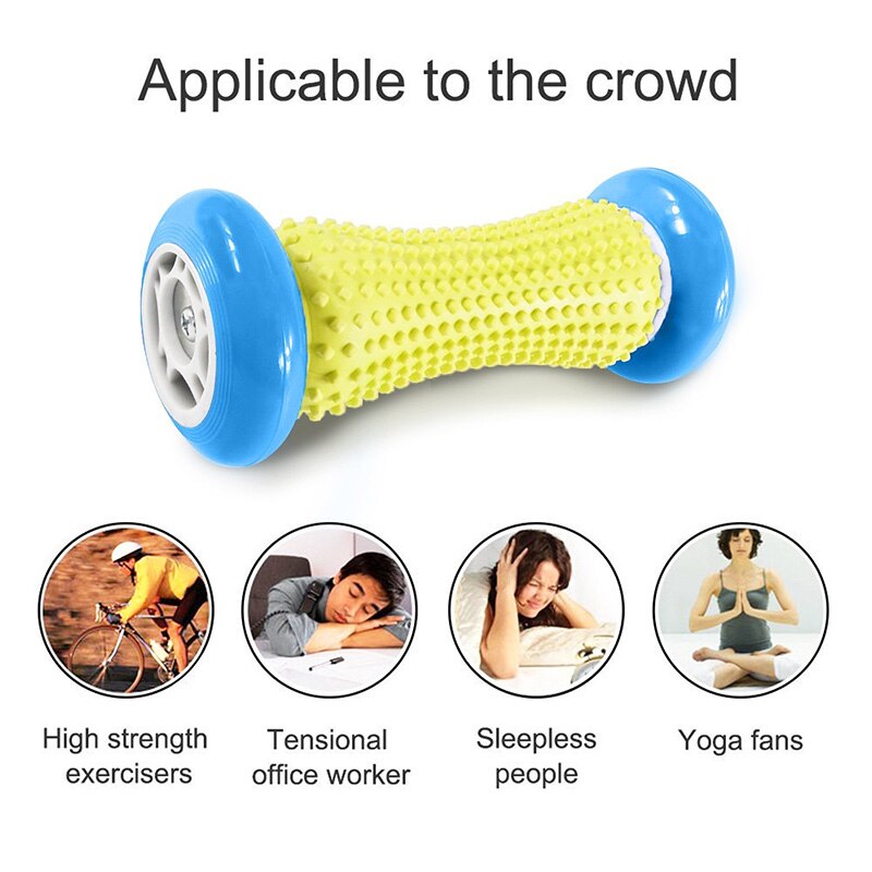 Foot Massage Roller Muscle Wrists Forearms Roller Stick Exercise Tool for Plantar Fasciitis All