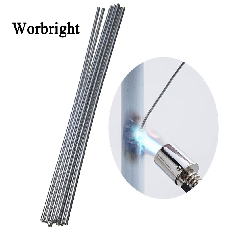 50Pcs Universal Welding Rods Copper Aluminum Iron Stainless Steel Fux Cored Welding Rod Weld Wire Electrode 33Cmx1.6Mm