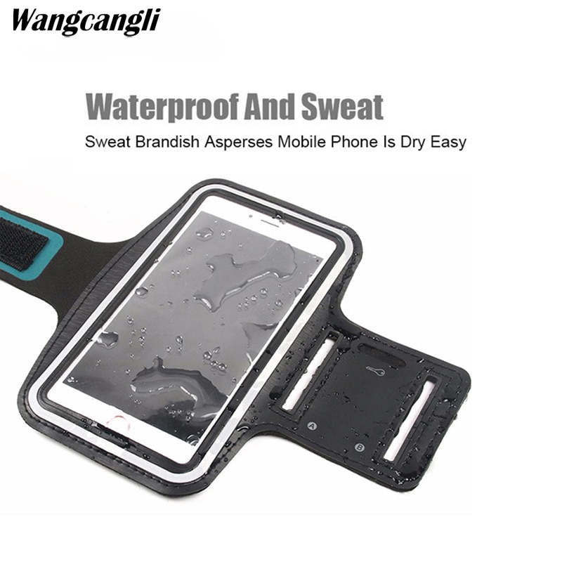 Voor iPhone 5.5-inch Waterdichte Universele Hardlopen Gym Sport Armband Case Mobiele Telefoon Arm Band Bag Holder Smartphone arm band