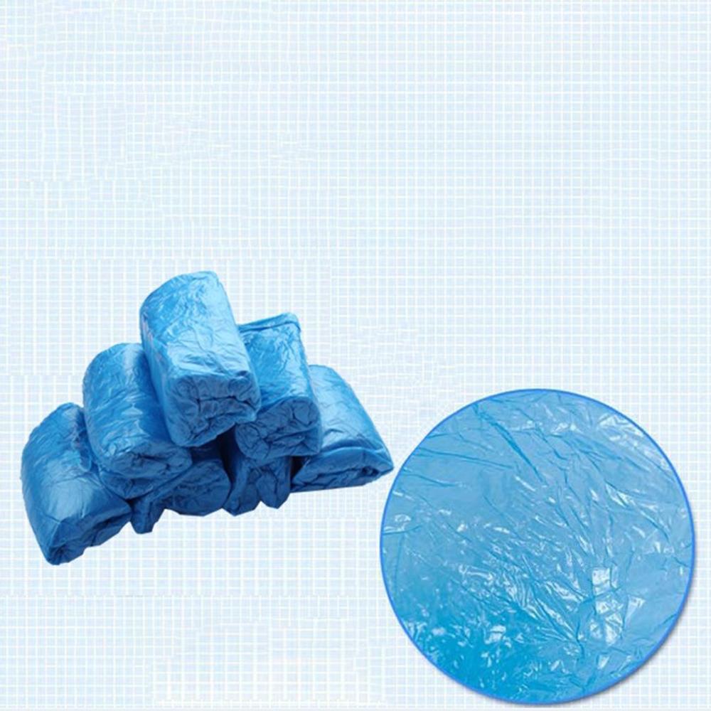 Automatic Shoe Cover Machine Overshoe Dispenser Device Disposable Automatic Shoe Cover Dispenser Shoe Film Machine: Light Blue100Pcs