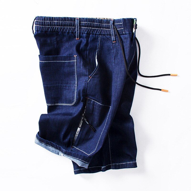 Sommer herre ekstra store jeans løse bukser full lengde casual plus size s  -2xl 3xl 4xl 5xl 6xl