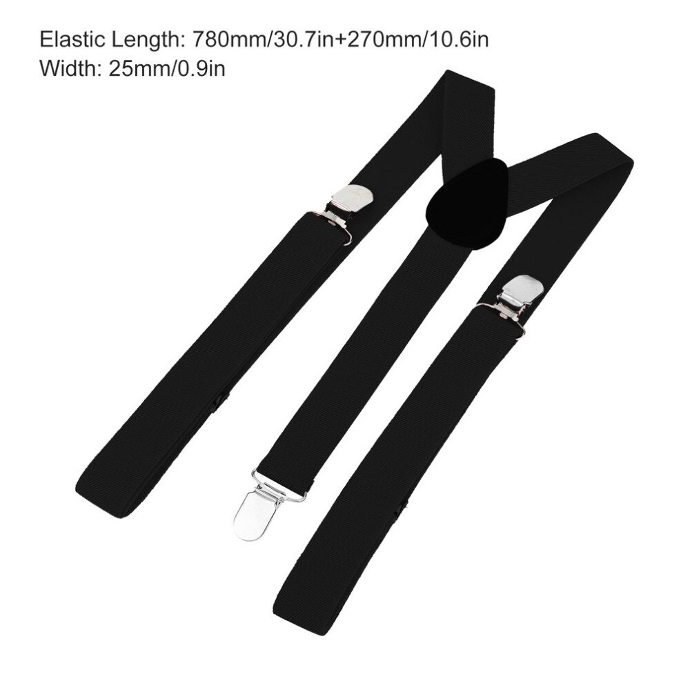 Tirantes ajustables para adulto correas para mujer Y hombre tirantes elásticos con Clip 3 Clip pantalones tirantes correa de boda cinturón de