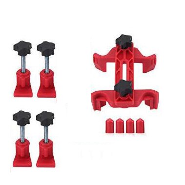 Oversea 9pcs Car Auto Dual Cam Clamp Camshaft Engine Timing Sprocket Gear Locking Tool Kit Engine Timing Tool Camshaft Timing