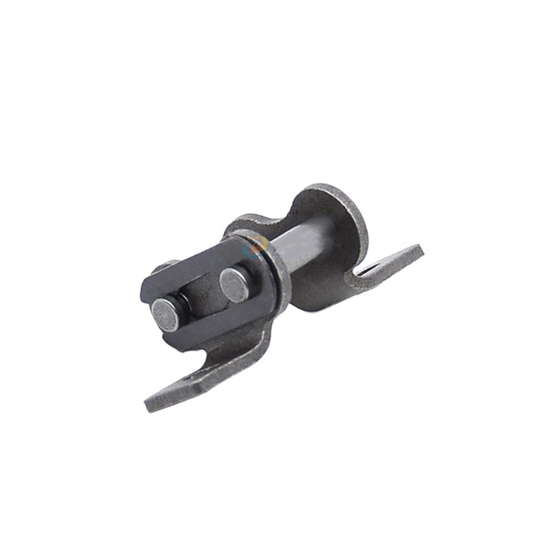 1Stck Doppelseitige Einzigen See Gebogene Platte Rollenkette Förder Fahren Kette