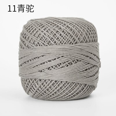 20g laine soie épaisse Crochet fil dentelle Wayuu sac main-bricolage Crochet été coton Fine laine à tricoter: 21