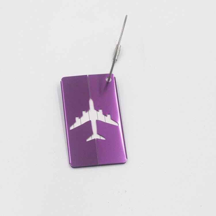 HJKL luggage tag Boarding flight baggage card Travel Luggage Label Straps Suitcase Luggage Tags: E