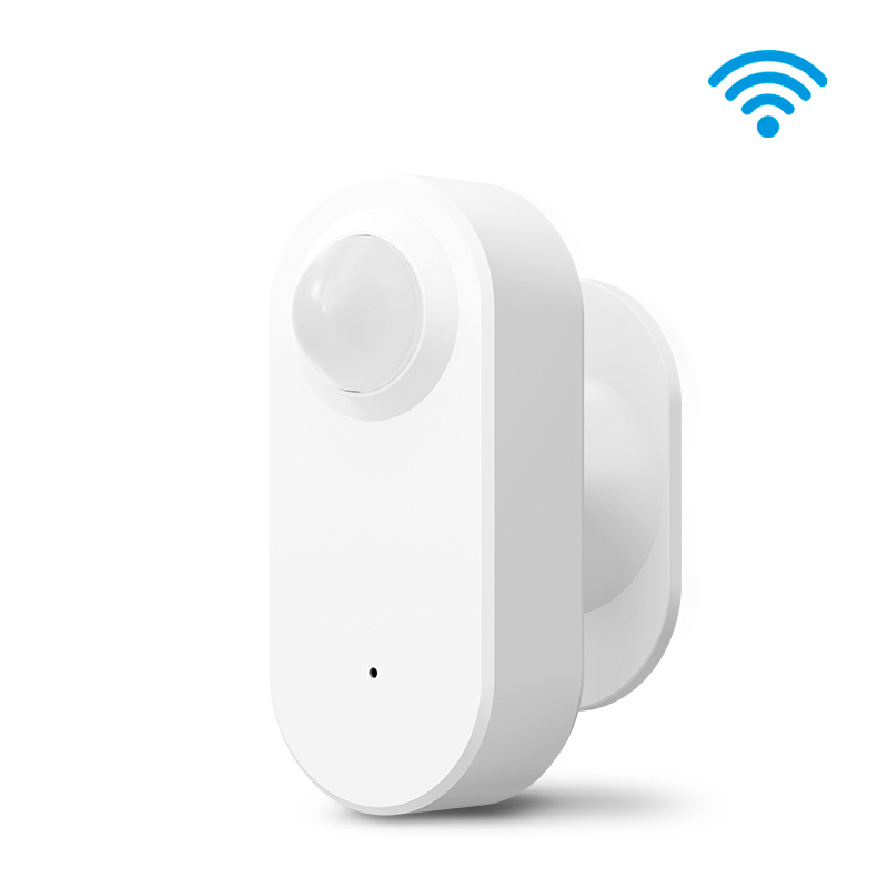 IHSENO Tuya Zigbee/Wifi Sensor de presencia de movimiento humano aplicación remota Control detección PIR para decoración inteligente del hogar alarma de seguridad: Rosa