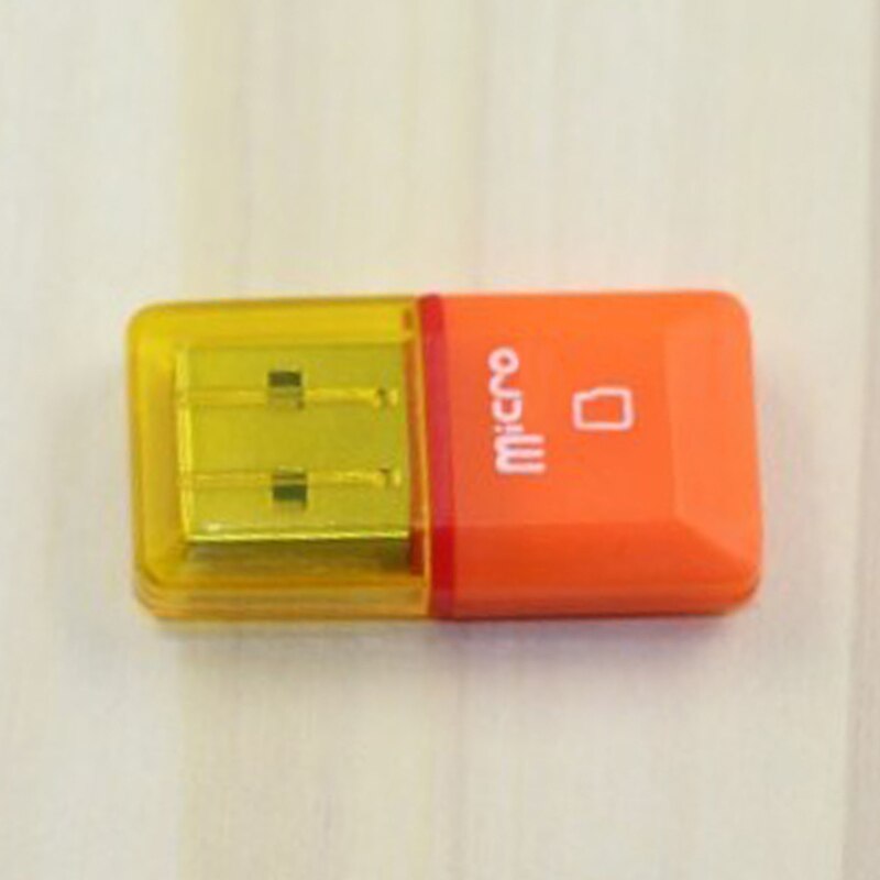 1Pcs Diamond Usb 2.0 Hi-Speed Micro Sd Sdhc Tf Card Reader Ondersteuning 128Mb-32Gb