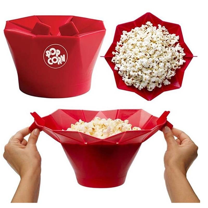 Magnetron Siliconen Popcorn Kom Keuken Easy Tools