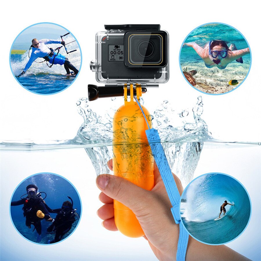 Gopro camera waterproof case Hero6 / 5 waterproof case, coated with optical film, waterproof film and high transmittance coating