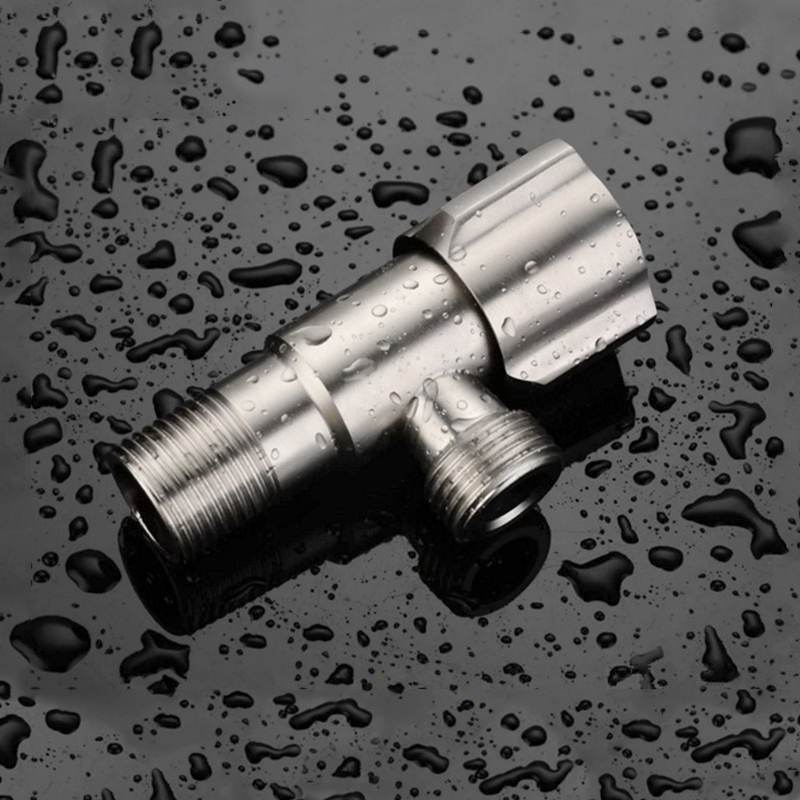 Stainless Steel Angle Valve Toilet Filling Valve Wall Mounted Kitchen Bathroom Accessories Angle Valve for Toilet Water Heater