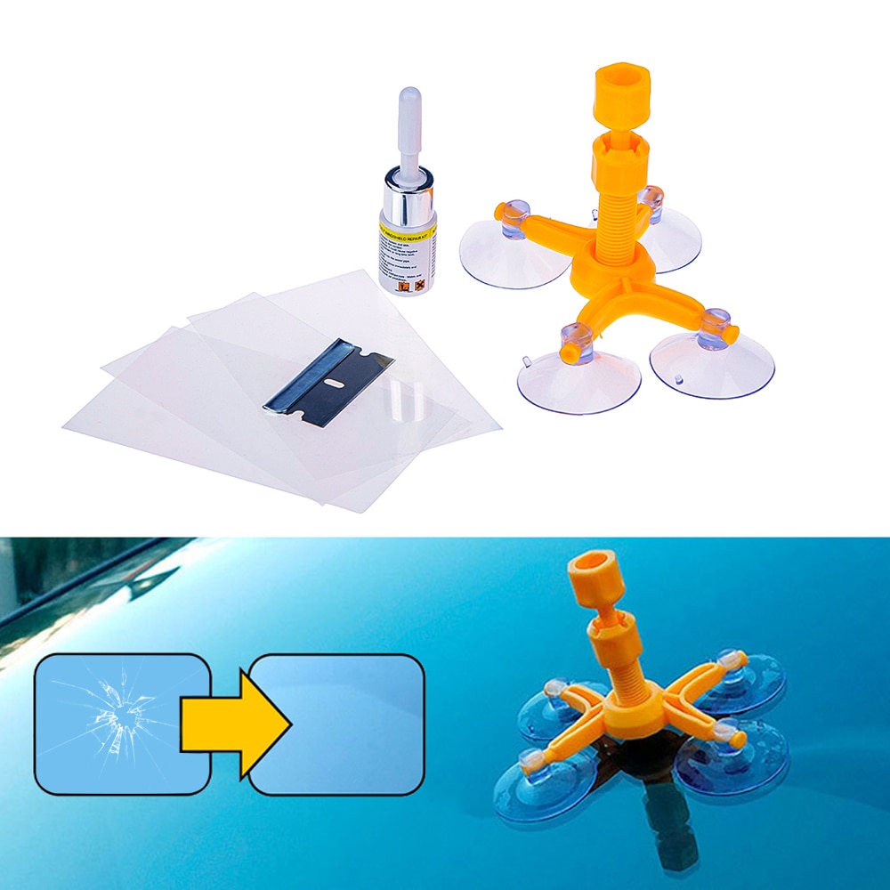 DIY Windshield Repair Kit Car Window Repair Tools Glass Scratch Crack Restore Window Screen Car Glass Polishing Car Styling Z2