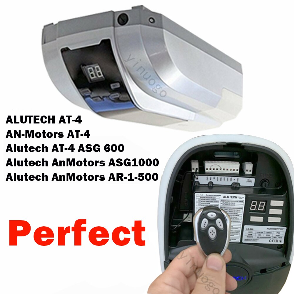 Factory For Alutech AT-4 AT4 Remote Control Rolling Code 433.92MHz Garage Door Remote Control An-Motors